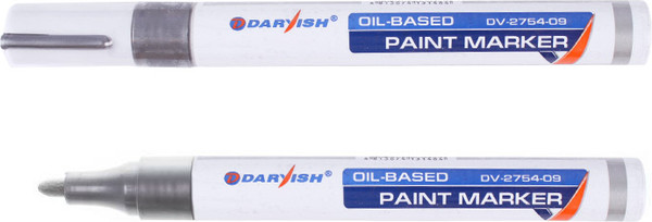 Изображение товара Набор маркеров Darvish DV-2754-09 (12шт, серебристый)