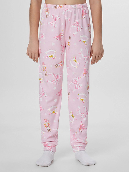 Изображение товара Пижама детская Mark Formelle 567743 (р.158-80, НГ бантики на розовой сказке)