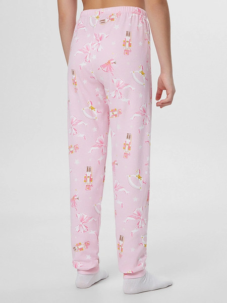 Изображение товара Пижама детская Mark Formelle 567743 (р.158-80, НГ бантики на розовой сказке)