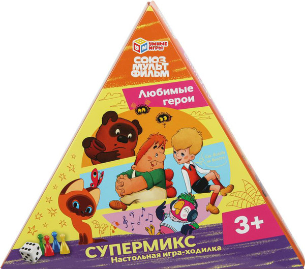 Изображение товара Настольная игра Умные игры Супермикс. Союзмультфильм / 4630395014373