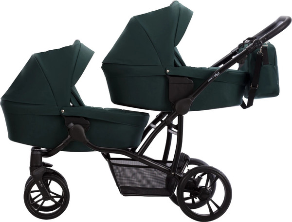 Изображение товара Детская универсальная коляска Bebetto Для двойни 42 (зеленый)