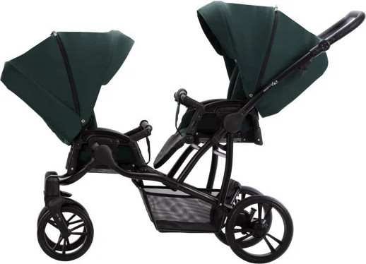 Изображение товара Детская универсальная коляска Bebetto Для двойни 42 (зеленый)