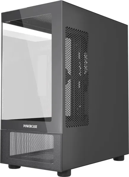 Изображение товара Корпус для компьютера Powercase Vision Micro M2 / CVMBM2-L0 (черный)