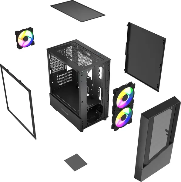 Изображение товара Корпус для компьютера Powercase Mistral Micro A15B / CMMA15B-L3