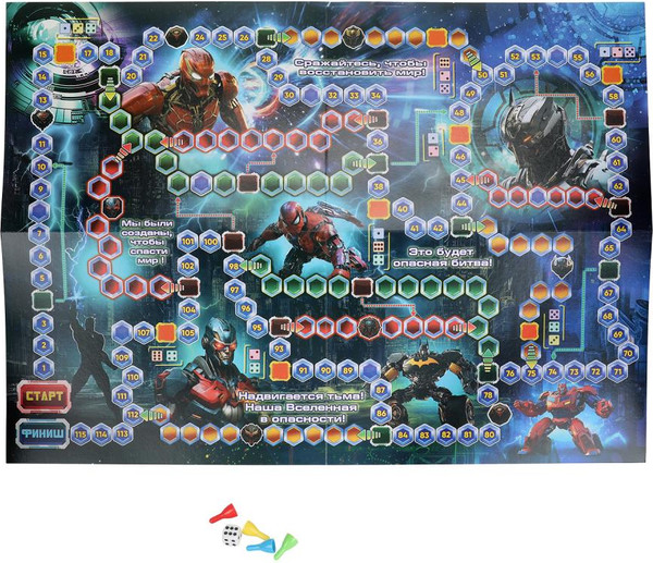Изображение товара Настольная игра Умные игры Боты-супергерои / 4630395044370
