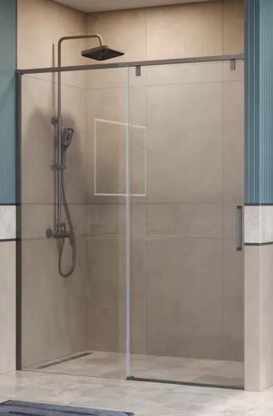 Изображение товара Душевая дверь BelBagno SOFT_CLOSE-1-BF-1-140-C-GM