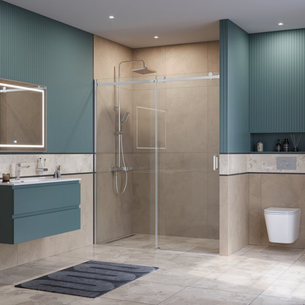 Изображение товара Душевая дверь BelBagno SOFT_CLOSE-2-BF-1-130-C-Cr