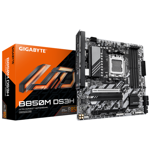 Изображение товара Материнская плата Gigabyte B850M DS3H 1.1