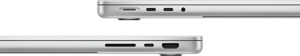 Изображение товара Ноутбук Apple MacBook Pro 14" M4 Pro 12C/16C 48GB/512GB / Z1FB001HR (серебристый)