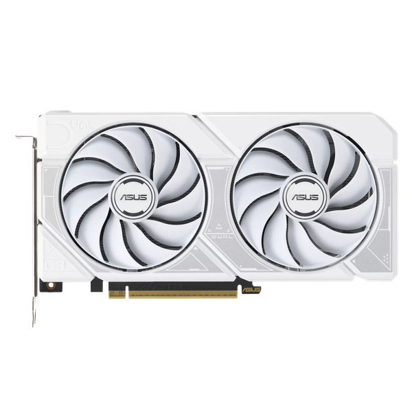 Изображение товара Видеокарта Asus GeForce RTX 5060TI OC Edition (DUAL-RTX5060TI-O16G-WHITE)