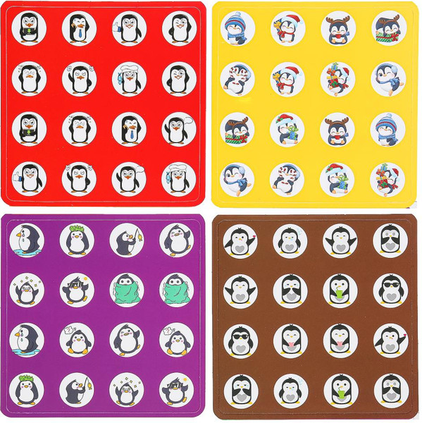 Изображение товара Настольная игра Умные игры Мемо Пингвины / B2332689-R