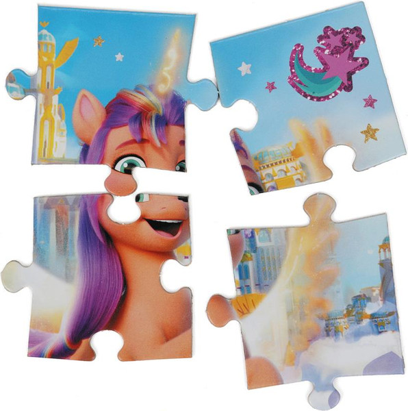 Изображение товара Набор пазлов Умные игры 4 в 1 Мой маленький пони / 4680107954329