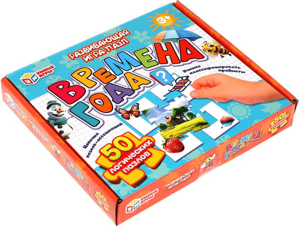Изображение товара Развивающая игра Умные игры Времена года / 4660254450851