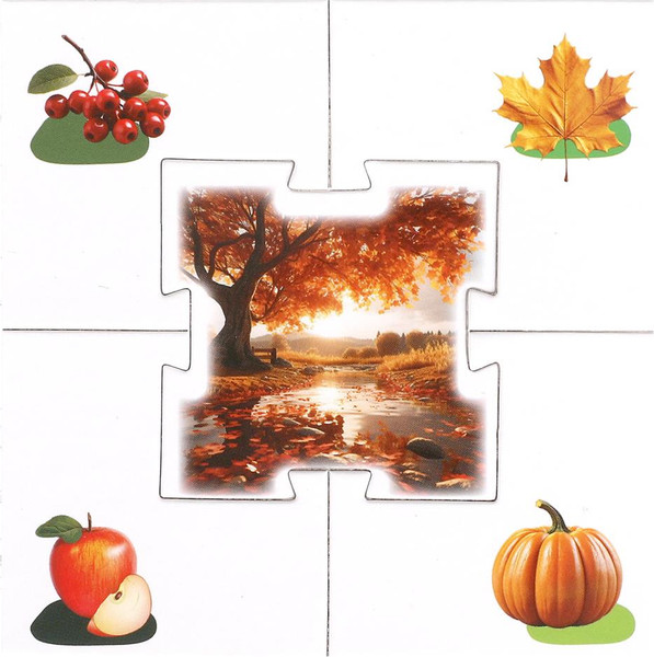 Изображение товара Развивающая игра Умные игры Времена года / 4660254450851