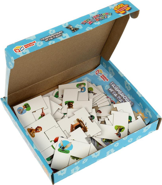 Изображение товара Развивающая игра Умные игры Кто в домике живет / 4660254450875