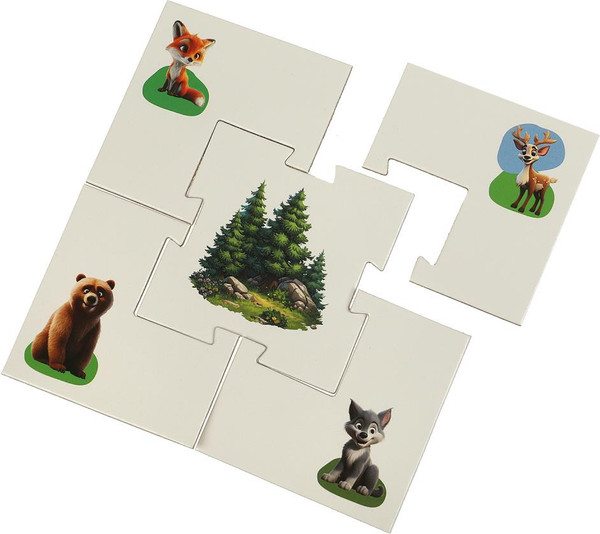 Изображение товара Развивающая игра Умные игры Кто в домике живет / 4660254450875