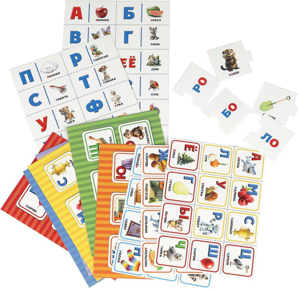 Изображение товара Развивающая игра Умные игры Обучающая 7 в 1. Азбука / 4660254455535