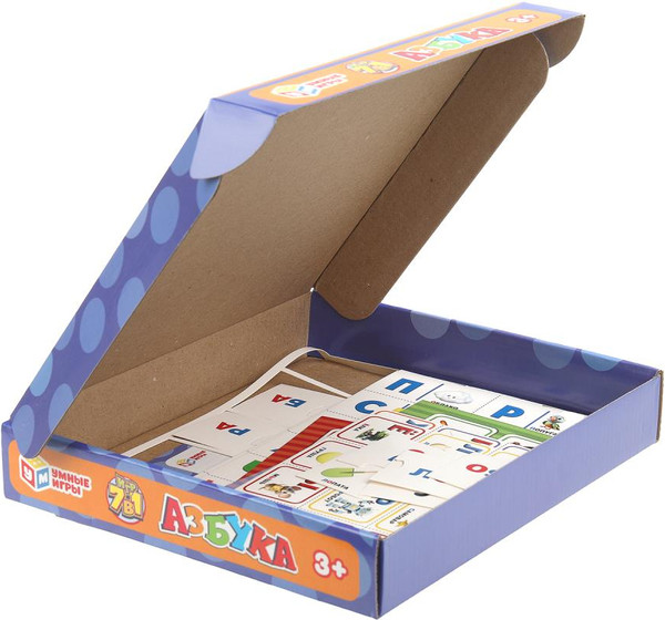Изображение товара Развивающая игра Умные игры Обучающая 7 в 1. Азбука / 4660254455535