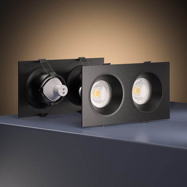 Изображение товара Точечный светильник Elektrostandard 15700/02 GU10 (черный)