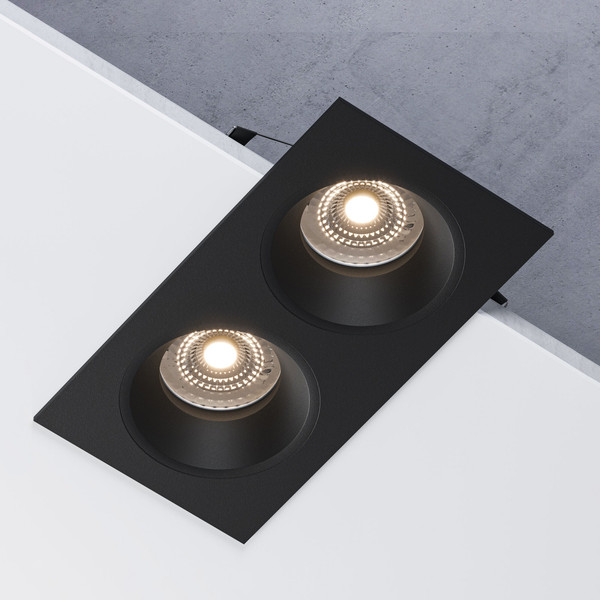 Изображение товара Точечный светильник Elektrostandard 15700/02 GU10 (черный)