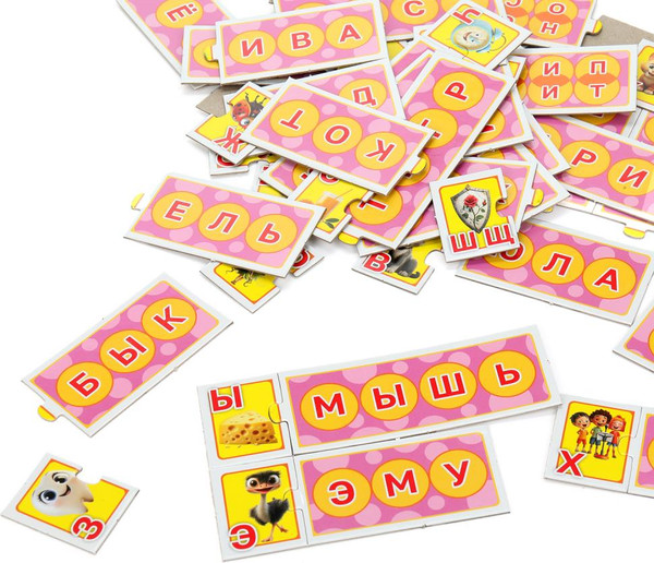 Изображение товара Развивающая игра Умные игры Азбука. Пазл-лото / 4630395014434