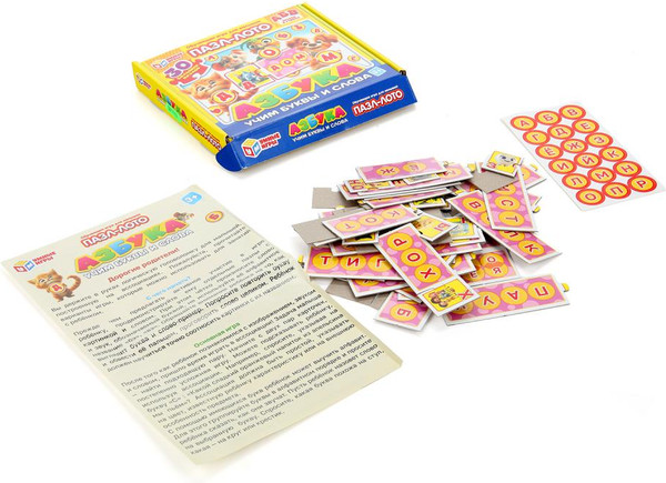 Изображение товара Развивающая игра Умные игры Азбука. Пазл-лото / 4630395014434