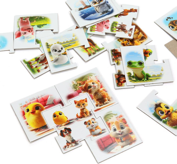 Изображение товара Развивающая игра Умные игры Чей малыш? / 4630395014427