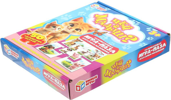 Изображение товара Развивающая игра Умные игры Чей малыш? / 4630395014427