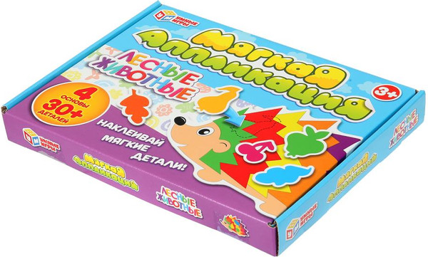 Изображение товара Развивающая игра Умные игры Лесные животные. Развивающие липучки / 4660254421547