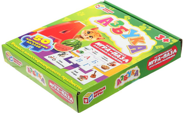 Изображение товара Развивающая игра Умные игры Азбука / 4630395014441