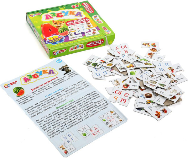 Изображение товара Развивающая игра Умные игры Азбука / 4630395014441