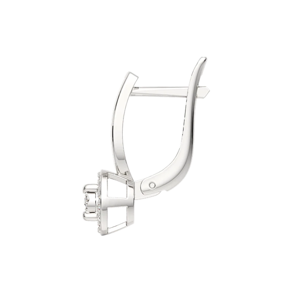 Изображение товара Серьги из белого золота ZORKA 3D00477.14K.W (с бриллиантами)