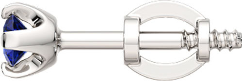 Изображение товара Серьги из белого золота ZORKA 3P1026.14K.W.ZZ (с сапфирами)