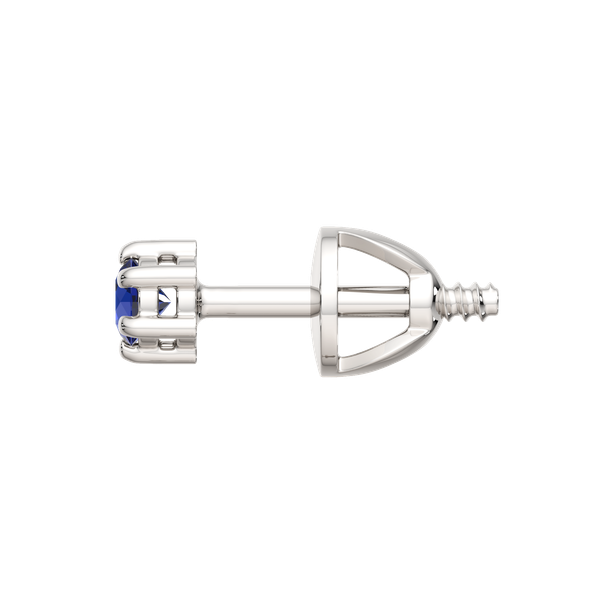 Изображение товара Серьги из белого золота ZORKA 3P1028.14K.W.ZZ (с сапфирами)