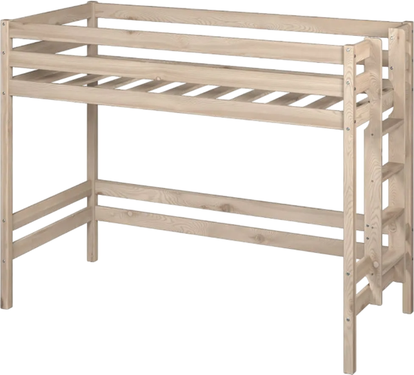 Изображение товара Кровать-чердак детская Савушка Савушка-02 90x200 Wood / КС/ЧР-02-90Х200-БО (без окрашивания)