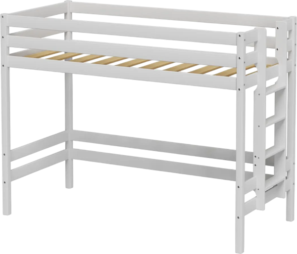 Изображение товара Кровать-чердак детская Савушка Савушка-02 90x180 / КС/ЧР-02-90Х180-Б (белый)