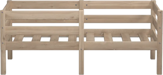 Изображение товара Кровать-тахта детская Савушка Савушка-11 80x160 / КС-11-80х160-БО (без окрашивания)