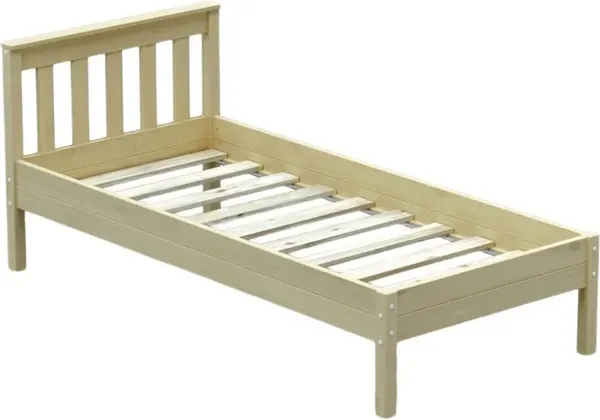 Изображение товара Односпальная кровать Савушка Савушка-10 90x200 / КС-10-БО-90х200 (без окрашивания)