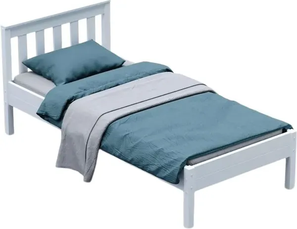 Изображение товара Односпальная кровать Савушка Савушка-10 90x200 / КС-10-Б-90Х200 (белый)