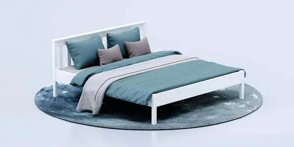 Изображение товара Двуспальная кровать Савушка Савушка-10 180x200 (белый)