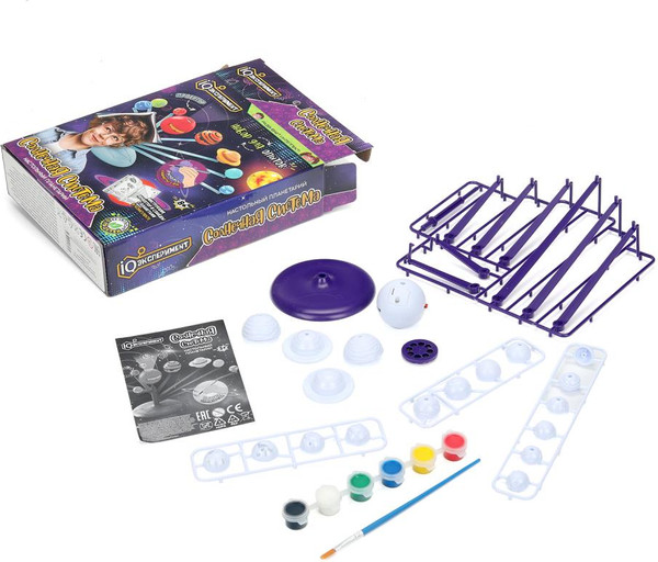 Изображение товара Научная игра IQ Эксперимент Астрономия настольный планетарий / 2108K094-RU-WOD