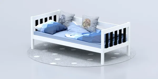 Изображение товара Кровать-тахта детская Савушка Савушка-06 90x200 (черный)