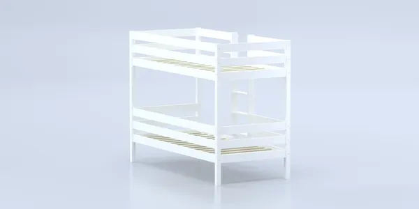 Изображение товара Двухъярусная кровать детская Савушка Савушка-05 80x160 (белый)