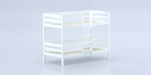 Изображение товара Двухъярусная кровать детская Савушка Савушка-05 80x160 (белый)