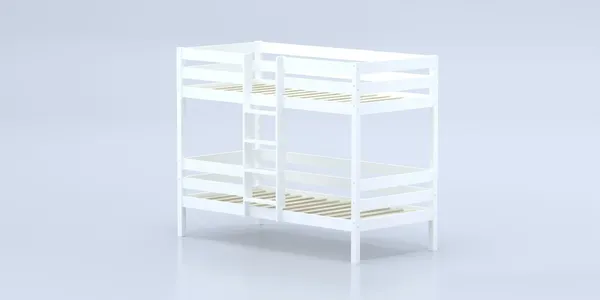 Изображение товара Двухъярусная кровать детская Савушка Савушка-05 80x160 (белый)