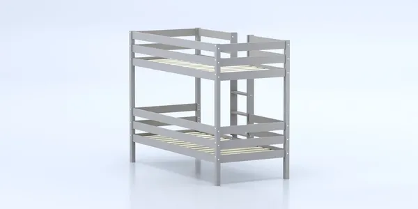 Изображение товара Двухъярусная кровать детская Савушка Савушка-05 80x160 (капучино)