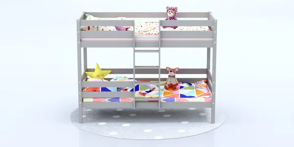 Изображение товара Двухъярусная кровать детская Савушка Савушка-05 80x160 (капучино)