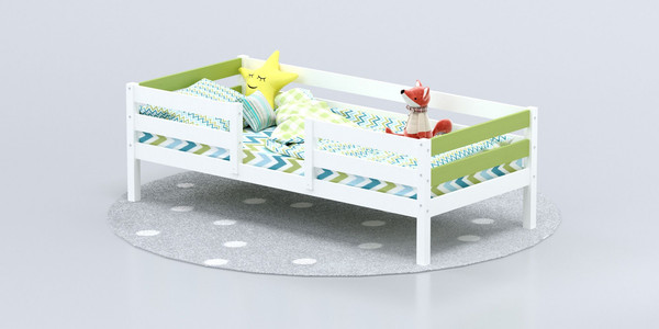 Изображение товара Кровать-тахта детская Савушка Савушка-04 80x160 (зеленый)