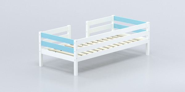 Изображение товара Кровать-тахта детская Савушка Савушка-04 80x160 (голубой)