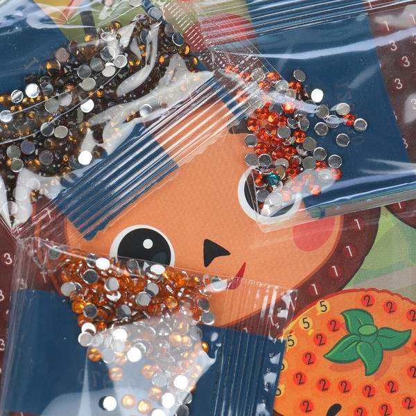 Изображение товара Набор алмазной вышивки MultiArt Чебурашка / AM15X15-123970